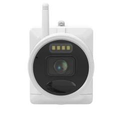 Lorex Outdoor Wireless 2K 4.0-MP 8-Camera Capable 1-TB NVR System with 4 Wi-Fi Battery Security Cameras, White (L42481-4AA4-E)