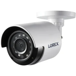 Lorex 1080p Full HD Weatherproof Indoor/Outdoor Analog Add-on Security Camera, White (LBV2531U)