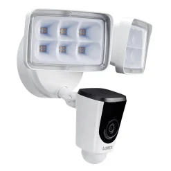 Lorex 1080p Full HD Wi-Fi Floodlight Camera, White (V261LCD-E)