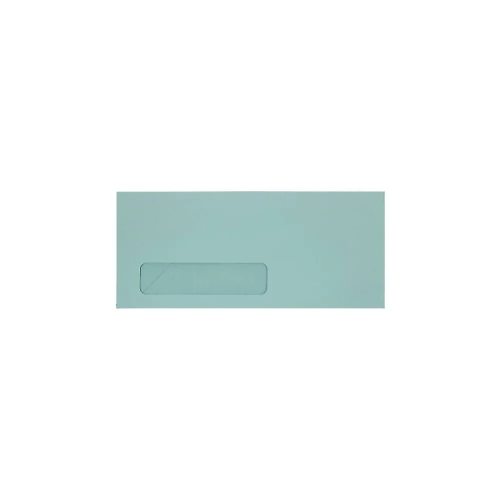 Sale LUX #10 (4 1/8" x 9 1/2") Window Envelopes, Pastel Blue, 250/BX