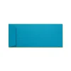Discount LUX 4 1/8" x 9 1/2" #10 80lbs. Open End Envelopes, Pool Blue, 50/Pack