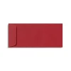 Discount LUX 4 1/8" x 9 1/2" #10 70lbs. Open End Envelopes, Ruby Red, 50/Pack