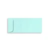 Clearance LUX 4 1/8" x 9 1/2" #10 80lbs. Open End Envelopes, Seafoam Blue, 50/Pack