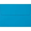 Discount LUX 5 1/4" x 7 1/4" A7 Invitation Envelopes W/Peel & Press, Pool Blue, 250/BX