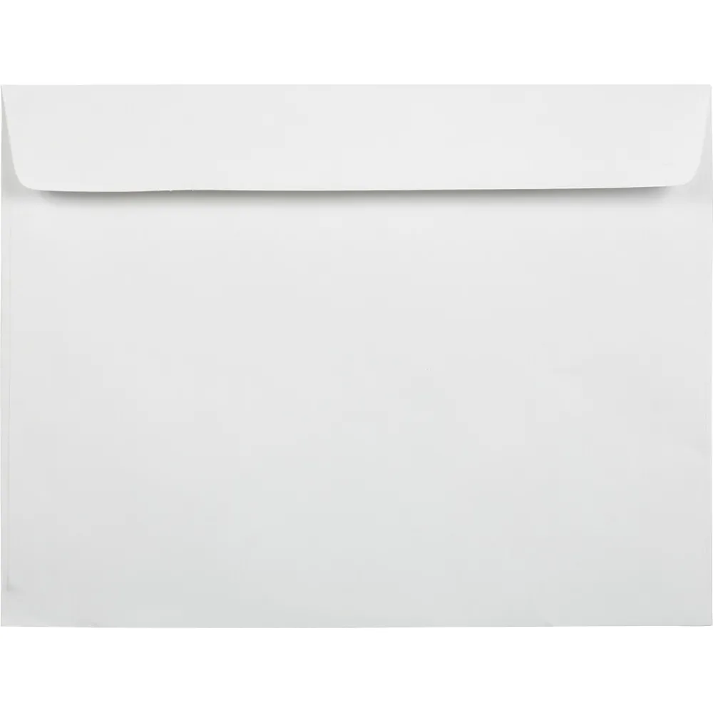 Hot LUX 8 3/4 x 11 1/2 Booklet Window Envelopes 50/Pack, 28lb. White (811BW-28W-50)