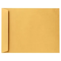 LUX 11 1/2 x 14 1/2 Kraft Open End Envelopes 50/Pack, 28lb. Brown Kraft (318-50)