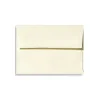 Hot LUX 5 3/4" x 8 3/4" 70lbs. A9 Invitation Envelopes W/Peel & Press, Natural Linen
