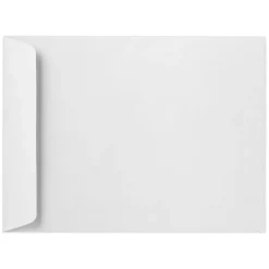Clearance LUX 8 3/4 x 11 1/4 Open End Envelopes 50/Pack, 24lb. Bright White (7450-50)