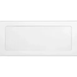Outlet LUX #10 Full Face Window Envelopes (4 1/8 x 9 1/2) 500/Pack, 80lb. White (FFW-10-80W-500)