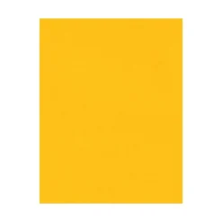 Card Stock*LUX 100 lb. Cardstock Paper, 12" x 18", Sunflower Yellow, 500 Sheets/Pack (1218-C-12-500)