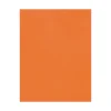 Card Stock*LUX 100 lb. Cardstock Paper, 8.5" x 11", Mandarin, 50 Sheets/Pack (81211-C-55-50)