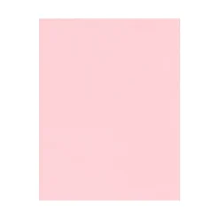 Card Stock*LUX 100 lb. Cardstock Paper, 8.5" x 11", Candy Pink, 50 Sheets/Pack (81211-C-23-50)