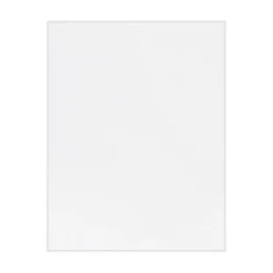 Card Stock*LUX 80 lb. Cardstock Paper, 8.5" x 11", Bright White, 50 Sheets (81211-C-98-50)