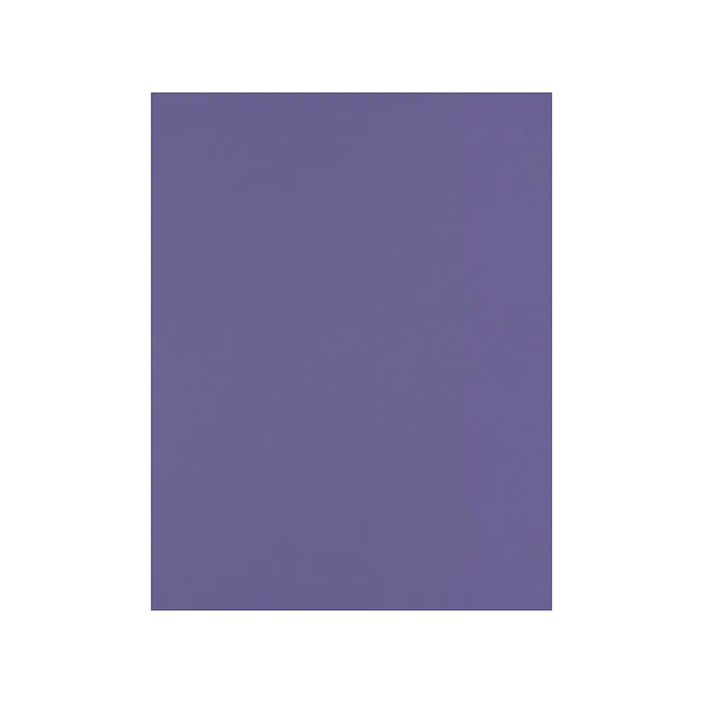 Card Stock*LUX 100 lb. Cardstock Paper, 8.5" x 11", Wisteria, 250 Sheets/Pack (81211-C-106-250)