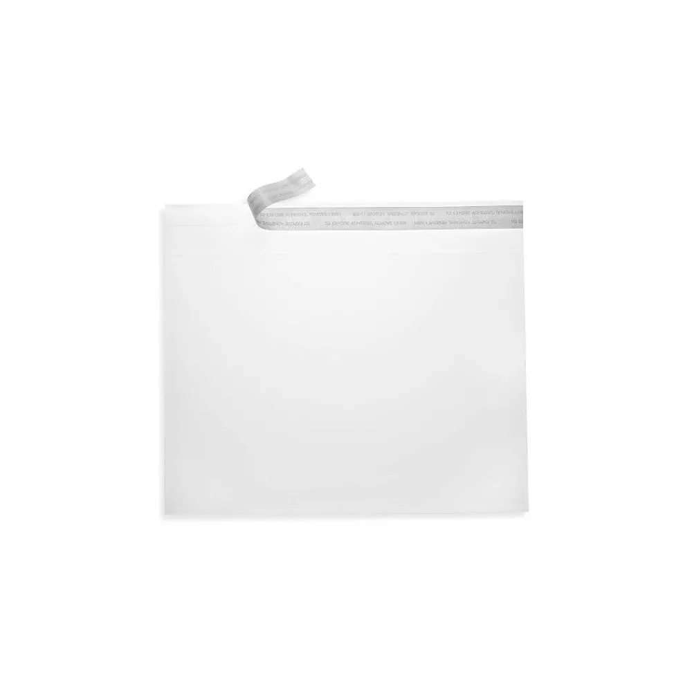 Clearance LUX 3.5 Mil 5 1/4"x7 1/4" A7 Invitation Envelopes W/Peel&Seal, Crystal Clear, 500/BX