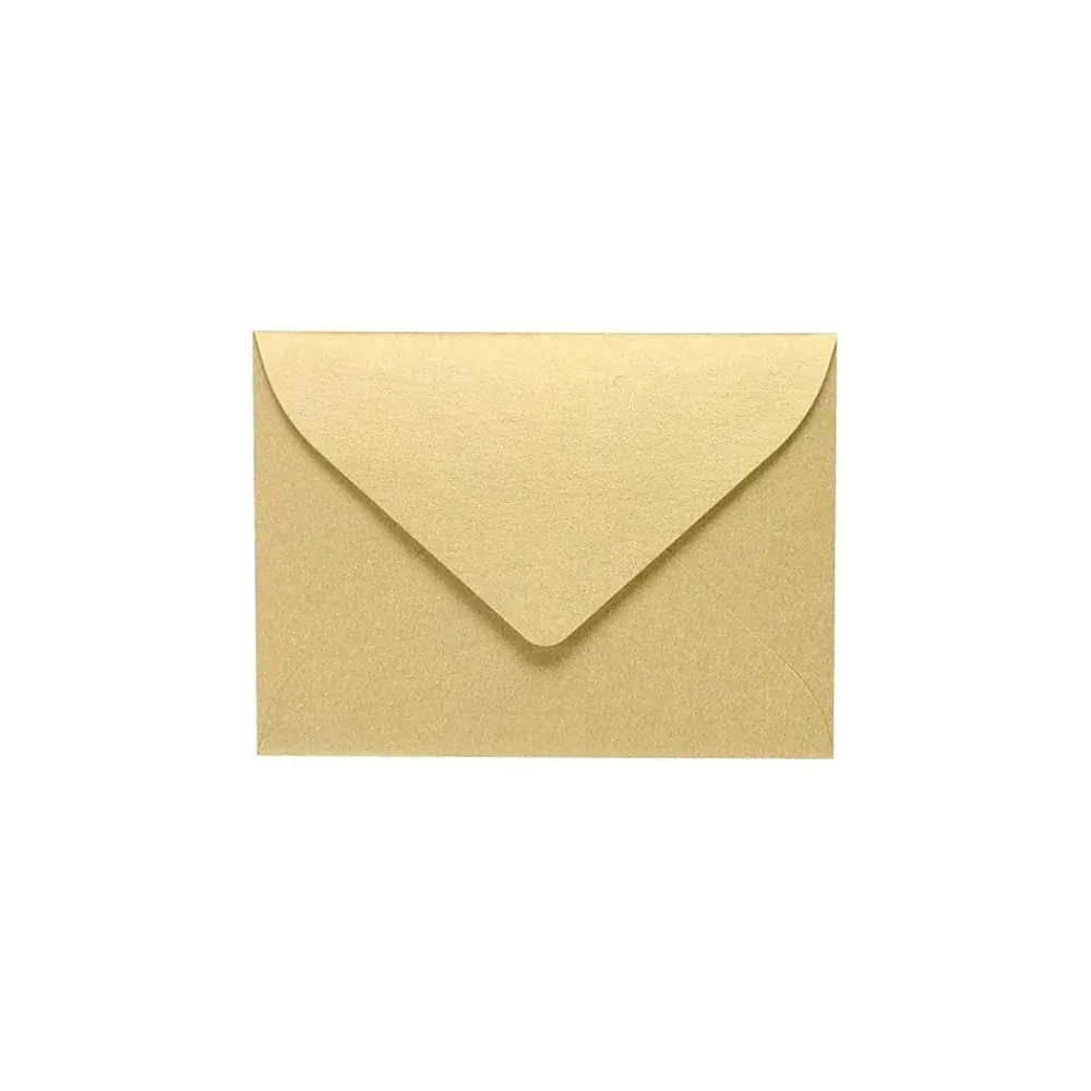 LUX #17 Mini Envelopes (2 11/16 x 3 11/16) 250/Pack, Blonde Metallic (MINSHB-250)