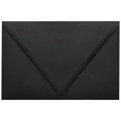 New LUX 6 x 9 Booklet Contour Flap Envelopes 50/Pack, Midnight Black (1820-B-50)