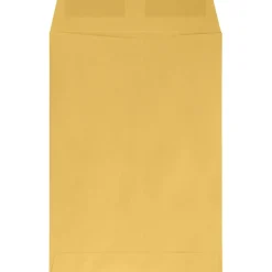 LUX 7" x 10" Kraft Open End - 24lb. Brown Kraft 50/Pack, 24lb. Brown Kraft (WS-4752-50)