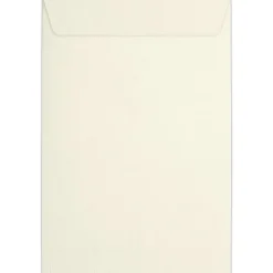 Best LUX 6 x 9 Open End Envelopes, 50/Box, Natural Linen (1644-NLI-50)