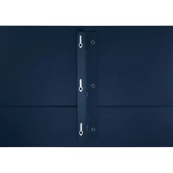 Pocket Folders|LUX 9 x 12 Presentation Folders, Standard Two Pocket w/ Brads, Dark Blue Linen, 250/Pack (SF101546TANG250)
