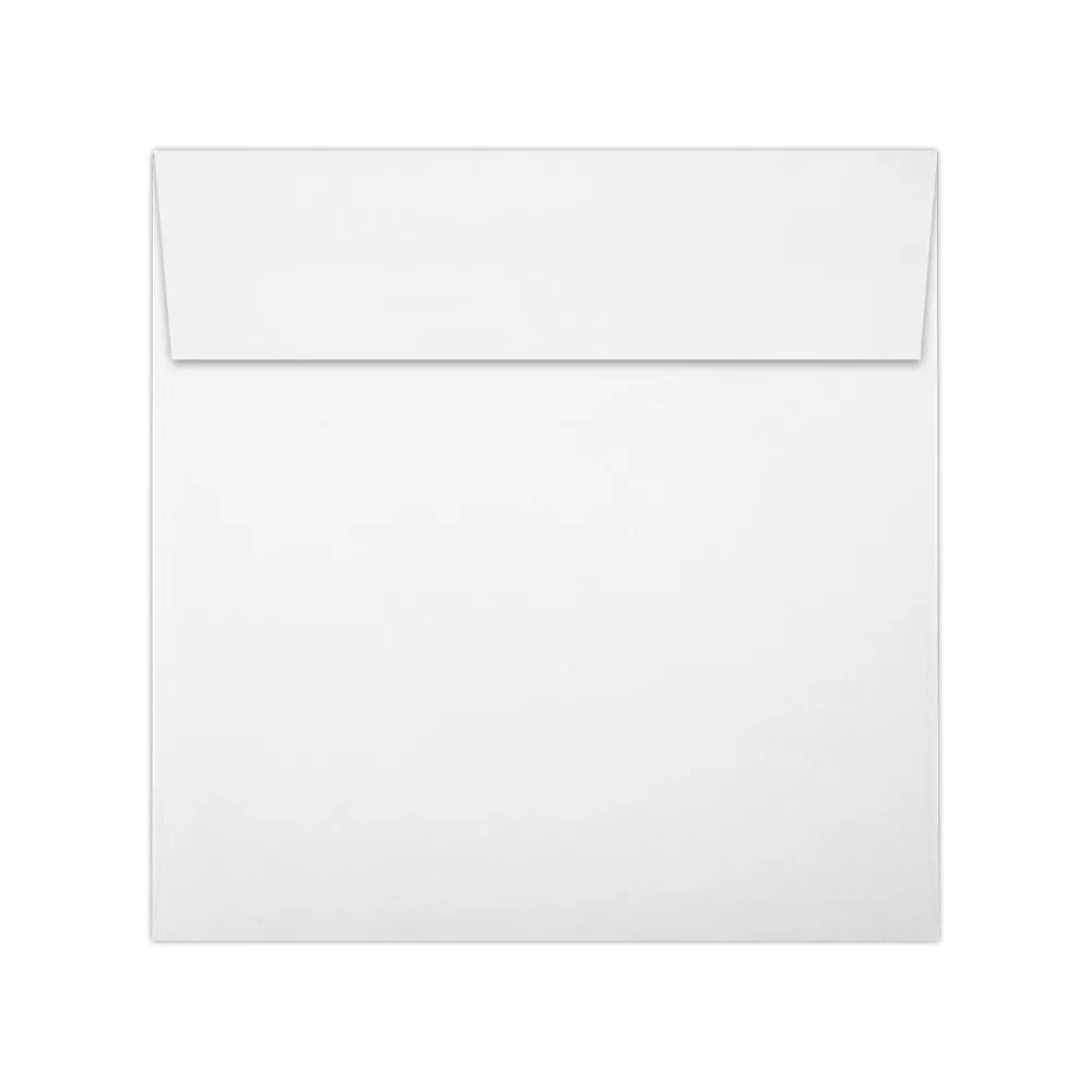 New LUX 5 x 5 Square Envelopes 50/Pack, 80lb. Bright White (8505-80W-50)