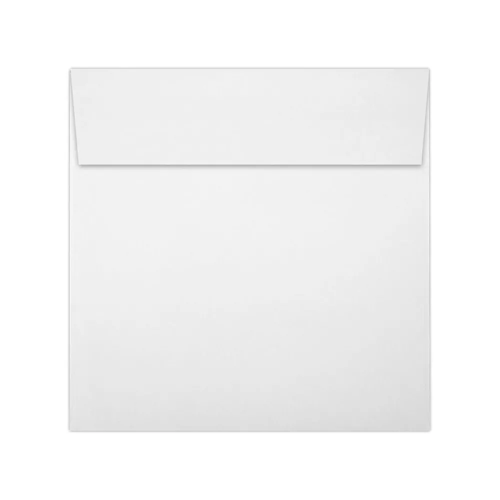 Discount LUX 6 x 6 Square Envelopes 50/Pack, White - 100% Recycled (8525-WPC-50)