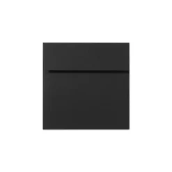Best LUX 9 x 9 Square Envelopes, 50/Box, Midnight Black (F-8585-B-50)