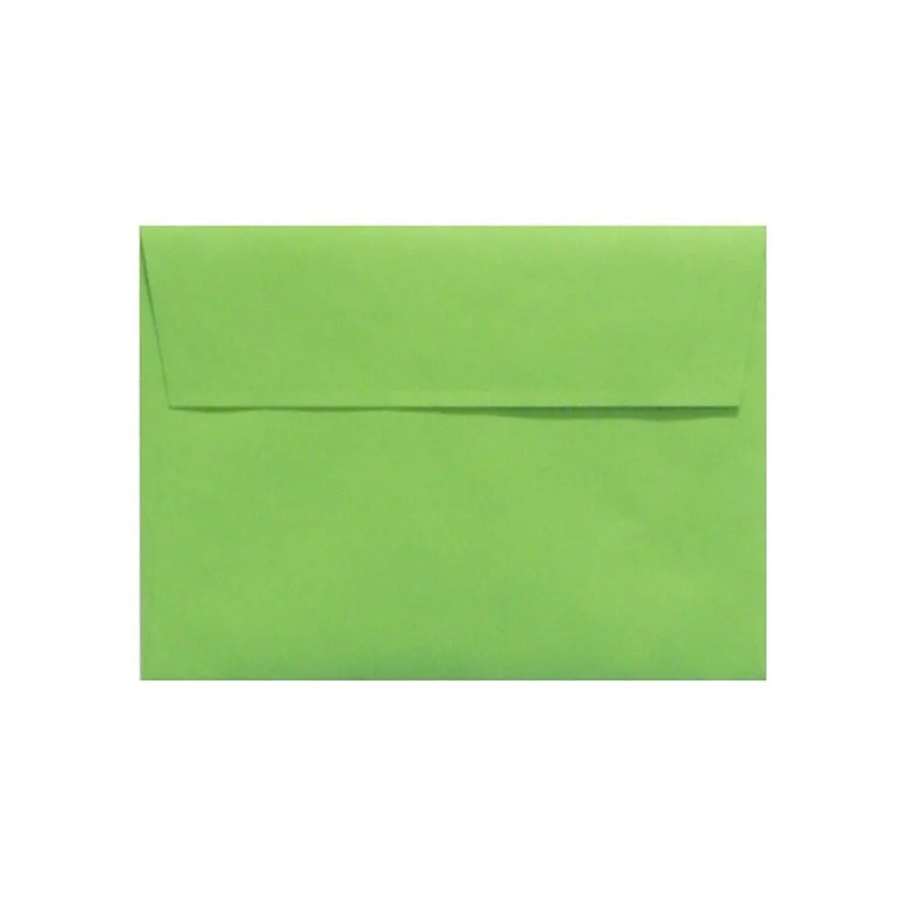 Hot LUX A4 Invitation Envelopes (4 1/4 x 6 1/4) 50/Box, Limelight (-4872-101-50)