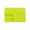 Online LUX Double Window Invoice Envelopes Wasabi 4 1/8 x 9 1/2 inch uncheck 50/Pack