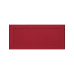 LUX Full Face #10 Window Envelopes, Ruby Red 4 1/8 x 9 1/2 inch 50/Pack