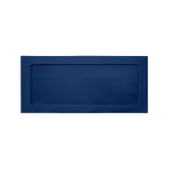New LUX Full Face #10 Window Envelopes, Navy 4 1/8 x 9 1/2 inch 50/Pack