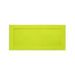 Outlet LUX Full Face Window Envelopes, Wasabi 4.12 x 9.5 inch 500/Pack
