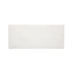 Discount LUX 80lb 4 1/8"x9 1/2" Open End #10 Envelopes W/Peel&Press, White, 250/BX