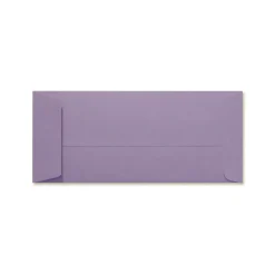 Best LUX 80lb 4 1/8"x9 1/2" Open End #10 Envelopes, Wisteria Purple, 500/BX