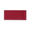 LUX 70lbs. 4 1/8" x 9 1/2" #10 Open End Envelopes W/Glue, Garnet Red, 250/BX
