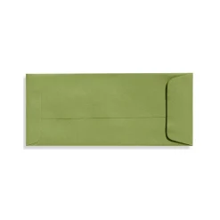 Discount LUX 70lbs. 4 1/8" x 9 1/2" #10 Open End Envelopes, Avocado Green, 1000/BX