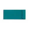 Best LUX 70lbs. 4 1/8" x 9 1/2" #10 Open End Envelopes, Teal Blue, 250/BX