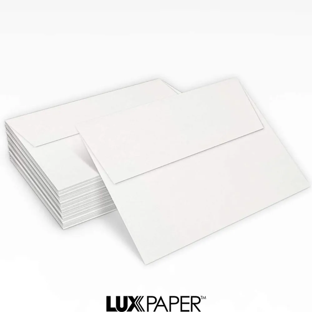 Outlet LUX 60lbs. 4 1/8" x 9 1/2" #10 Regular Envelopes, Blue Parchment, 250/BX