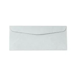 Hot LUX 60lbs. 4 1/8" x 9 1/2" #10 Regular Envelopes, Blue Parchment, 250/Box (6660-12-250)