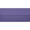 Sale LUX 80lbs. 4 1/8" x 9 1/2" #10 Square Flap Envelopes, Wisteria Purple, 250/BX