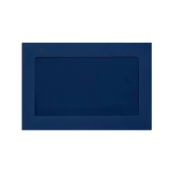 Clearance LUX Moistenable Glue #1 Window Envelope, 6" x 9", Navy Blue, 1000/Pack (FFW-69-103-1000)