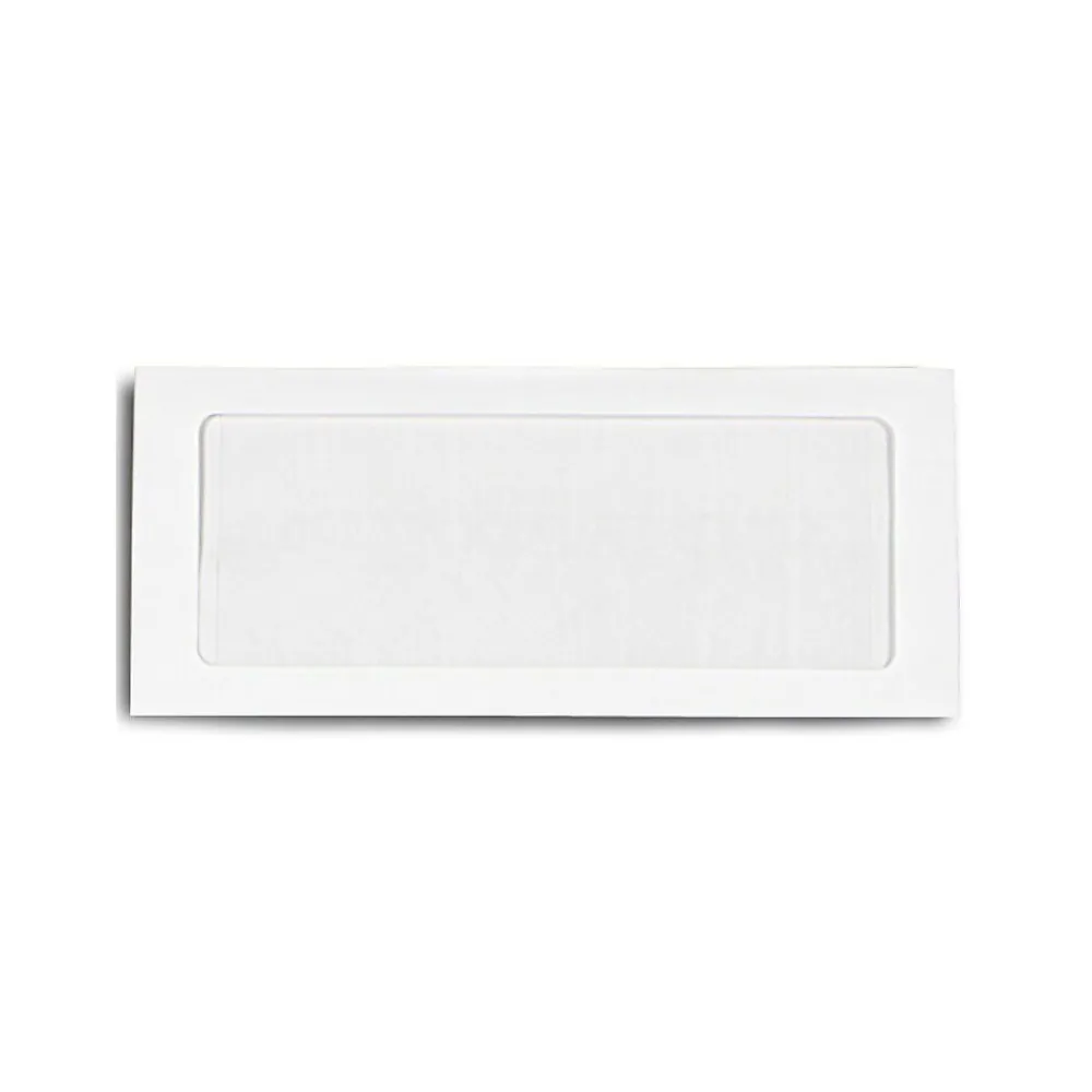 Clearance LUX Moistenable Glue #10 Window Envelope, 4 1/2" x 9 1/2", Bright White, 250/Box (FFW-10-250)