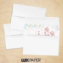 Sale LUX Moistenable Glue A2 Invitation Envelope, 5 3/4