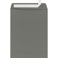 Clearance LUX Open End Envelopes 9" x 12", Smoke (-1590-22-1M)
