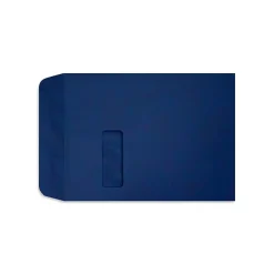 New LUX Open End Envelopes 9" x 12", Navy Blue