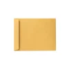 LUX Open End Kraft Moistenable Glue #15 1/2 Catalog Envelope, 12" x 15 1/2", Brown, 50/Pack (93404-50)