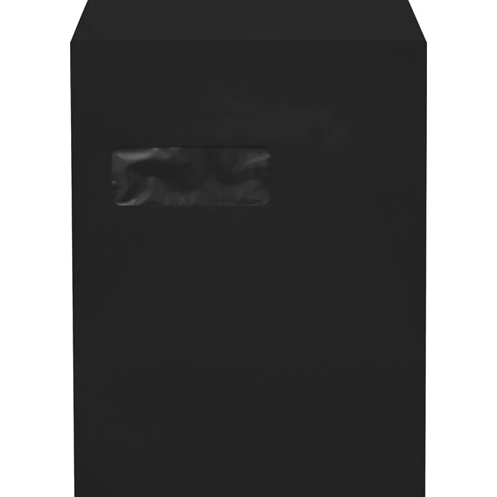 Sale LUX Open End Window Envelopes 9" x 12", Midnight Black, 50/Pack (-1590-B-50)