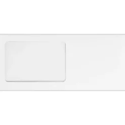 LUX Self Seal #10 Window Envelope, 4 1/2" x 9 1/2", White Wove, 50/Pack (10APW-WW-50)