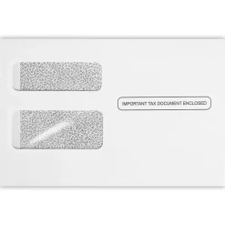 Clearance LUX Self Seal Security Tinted A2 Window Envelope, 4 3/8" x 5 3/4", White, 500/Pack (7486-W2-500)