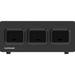 KwikBoost EdgePower 3-Bay Base Desktop Charging Station, Black (KBEP-BASE3)<Luxor New